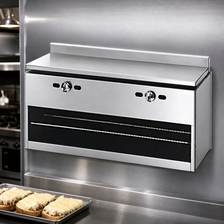 Product image #4 for Titan JCM-36 36" Gas Infrared Wall Mount Cheesemelter