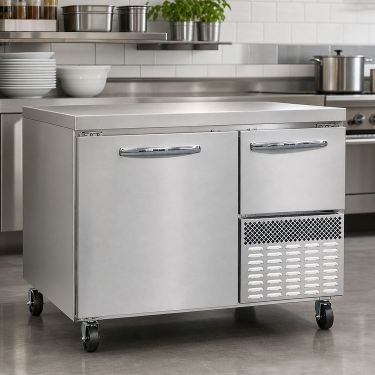Product image #4 for Continental Refrigerator FA43SN Shallow Depth Worktop Freezer, 43 Inch, 1-Section