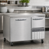 Thumbnail image #4 for Continental Refrigerator FA43SN Shallow Depth Worktop Freezer, 43 Inch, 1-Section