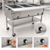 Thumbnail image #4 for Eagle Group 66-Inch Portable Electric Hot Food Table with 4 Dry Wells, Open Shelf Base