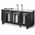 Thumbnail image #4 for True TDD-4CT-HC Club Top Draft Beer Cooler, 4 Half-Barrel Keg Capacity, 2 Columns