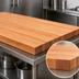 Thumbnail image #4 for Boos Block American Cherry Edge Grain Kitchen Countertop, 48 x 32 x 2-1/4 Inch, Varnique Finish