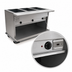 Thumbnail image #4 for Spec-Master PHT4OB-208 4-Well Electric Portable Hot Food Table with Open Base