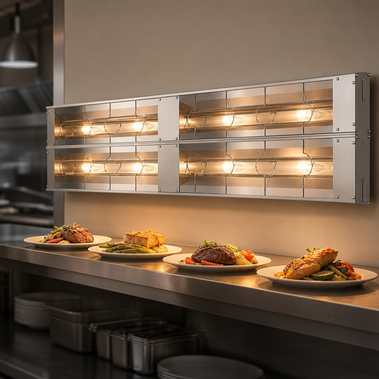 Product image #4 for Hatco Glo-Ray 108-Inch Double Lighted Infrared Strip Heater