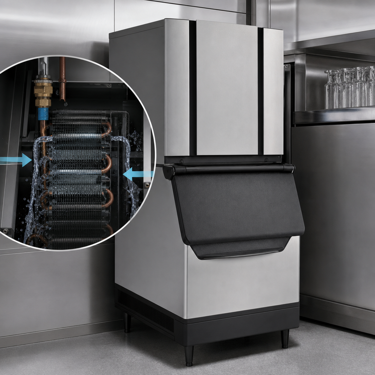 Product image #5 for Ice-O-Matic Elevation Series™ CIM1126FW90 Modular Cube Ice Maker, Water-Cooled, Self-Contained, Full Cube, R290