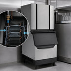 Thumbnail image #5 for Ice-O-Matic Elevation Series™ CIM1126FW90 Modular Full Cube Ice Maker, Water-Cooled, Self-Contained, 960 lb/24 hr, 22.25" Wide
