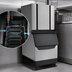 Thumbnail image #5 for Ice-O-Matic Elevation Series™ CIM1126FW90 Modular Cube Ice Maker, Water-Cooled, Self-Contained, Full Cube, R290