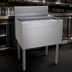 Thumbnail image #4 for Glastender Underbar Stainless Steel Ice Bin with 10-Circuit Cold Plate, 67 lb Capacity