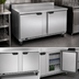 Thumbnail image #5 for Beverage-Air WTF60AHC 60-Inch Two-Section Worktop Freezer with Solid Doors