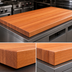Thumbnail image #4 for Boos Block American Cherry Edge Grain Kitchen Countertop, 48 x 32 x 3 Inches, No Backsplash, Penetrating Oil Finish