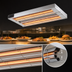 Thumbnail image #4 for Hatco Glo-Ray 42-Inch Double-Rod Infrared Strip Heater, 1.35 kW, Unlighted, Aluminum