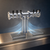 Thumbnail image #4 for Glastender Pipe Tee Countertop Draft Dispensing Tower, 6 Faucets, Air-Cooled, Grainline Stainless Steel Finish