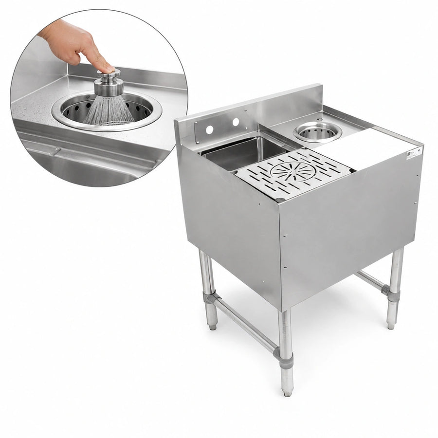 Push-Down Rinser Faucet