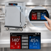 Thumbnail image #4 for Metro C5 9 Series Controlled Humidity Heated Holding and Proofing Cabinet, 1/2 Height, Solid Door, Universal Wire Slides