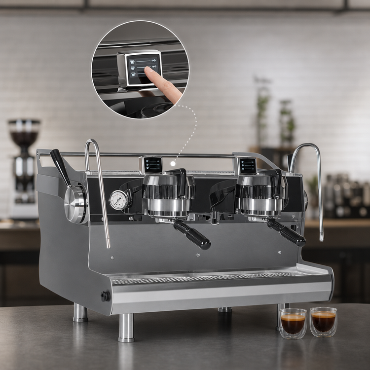 Product image #5 for Synesso MVP 2-Group Semi-Automatic Espresso Machine with Programmable Volumetric Controls