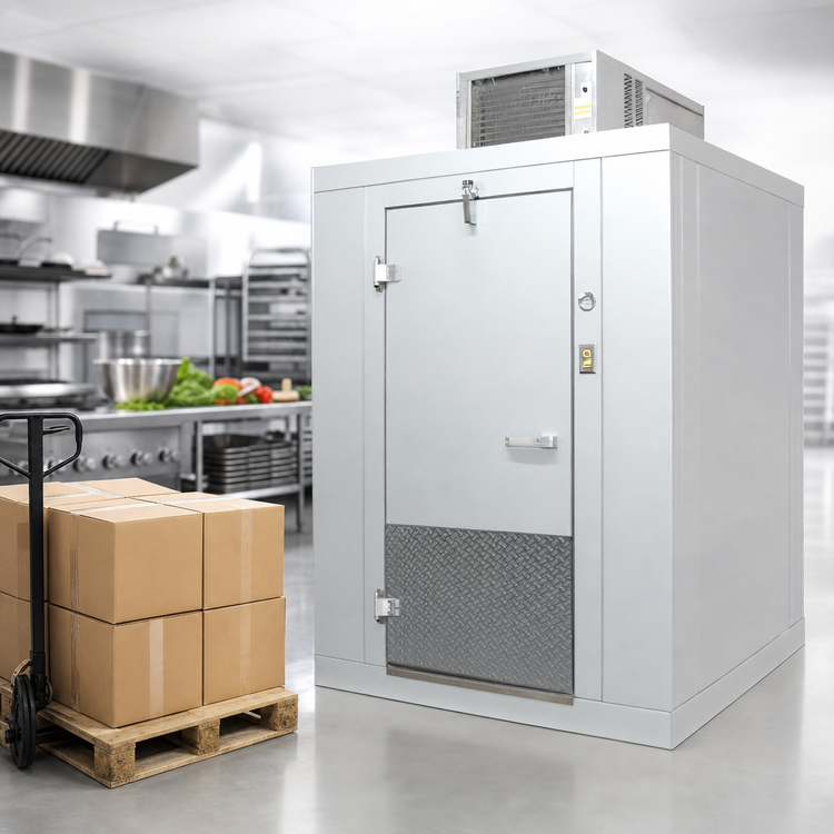 Product image #4 for Arctic Industries Indoor Walk-In Cooler with Floor, Remote Refrigeration
