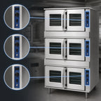 Thumbnail image #4 for Imperial (Middleby) Pro Series PRV-3 Triple-Deck Gas Provection Oven, 36-Inch, Thermostatic Controls