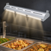 Thumbnail image #4 for Hatco Glo-Rite Curved 18-Inch LED Food Display Light with Aluminum Housing and Rocker Switch
