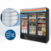 Thumbnail image #4 for True GDM-72-HC~TSL01 Three-Section Glass Door Refrigerated Merchandiser, Standard Look, Self-Contained Bottom-Mount