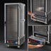 Thumbnail image #4 for Metro C5 3 Series Full-Height Mobile Moisture Heated Holding and Proofing Cabinet with Gray Insulation Armour and Clear Polycarbonate Door
