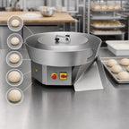 Thumbnail image #5 for DoughXpress BakeryXpress DXP-DBR03 Countertop Dough Ball Rounder, 2.5-42.3 oz Portions, 88-661 lb/hr, 115V