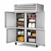 Thumbnail image #4 for True SPEC SERIES Two-Section Reach-In Refrigerator/Freezer with 4 Half Doors