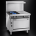 Thumbnail image #4 for Imperial Spec Series Heavy Duty 36-Inch Modular Gas Range with 2 Open Burners and 2 Hot Tops