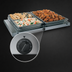 Thumbnail image #4 for Hatco Glo-Ray Free-Standing Heated Shelf, 30 Inch Wide x 19.5 Inch Deep, Stainless Steel Top