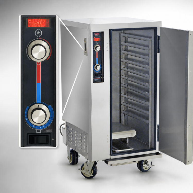 Product image #4 for Mobile Moisture-Temp Heated Holding Cabinet for 10 Full-Size 12 x 20 Pans