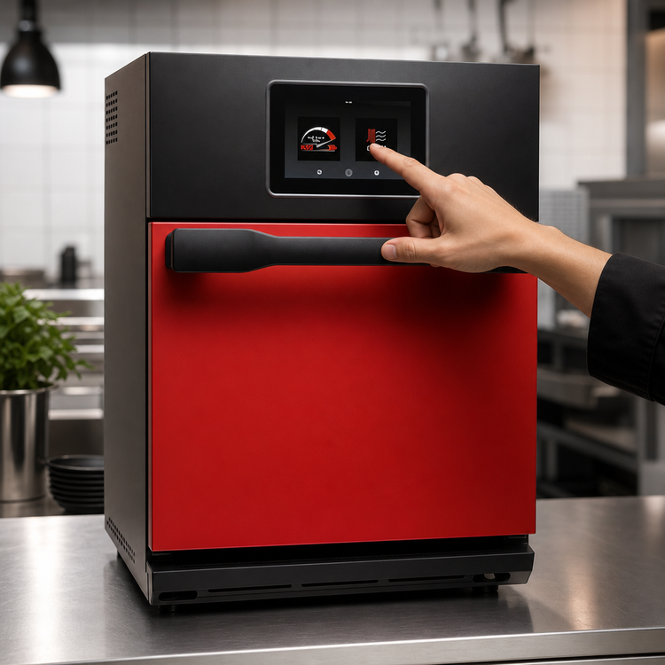 Product image #4 for Lainox Oracle Combi Wave Countertop High-Speed Oven with Microwave and Convection