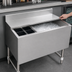 Thumbnail image #4 for Sapphire Underbar Ice Bin with 12-Inch Deep Insulated Cabin, Sliding Lid, and 7-Circuit Cold Plate