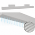 Thumbnail image #4 for Avtec SimpleSpec 120-Inch Make-Up Air Perforated Supply Plenum for SSA-BOX120 Wall Hood