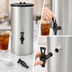 Thumbnail image #4 for Bloomfield 8799-3G Round Stainless Steel Portable Iced Tea Dispenser, 3-Gallon