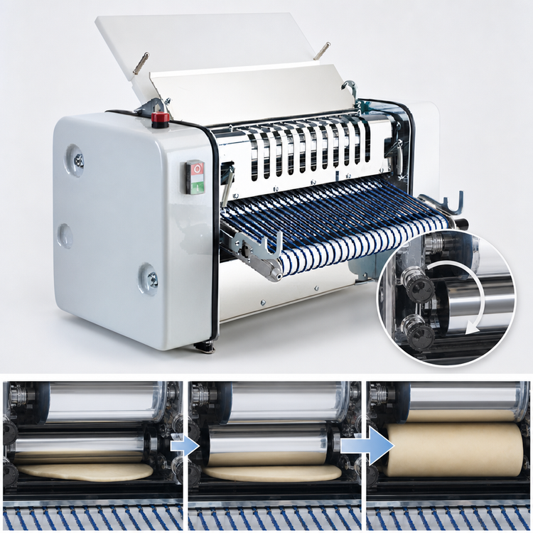 Product image #4 for Univex T50 Vertical Bench Dough Sheeter, 20-Inch Max Dough Width