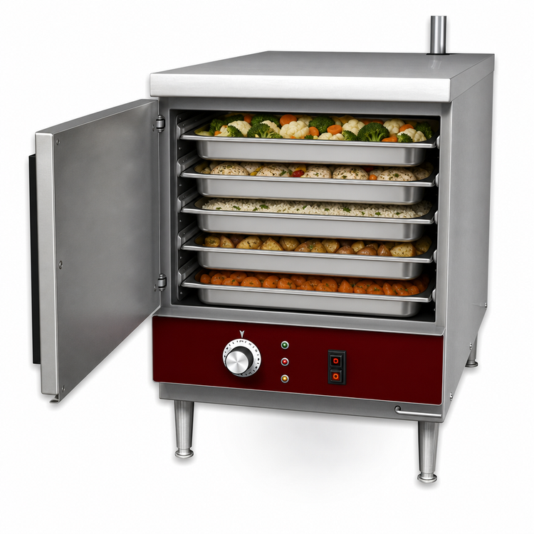 Product image #4 for Southbend EZ Steam Boilerless Countertop Convection Steamer, Electric, 18 Inch, 1 Compartment, 5 Pan Capacity