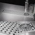 Thumbnail image #4 for 30-Inch Surface-Mount Stainless Steel Drip Tray Trough with Integral Glass Rinser