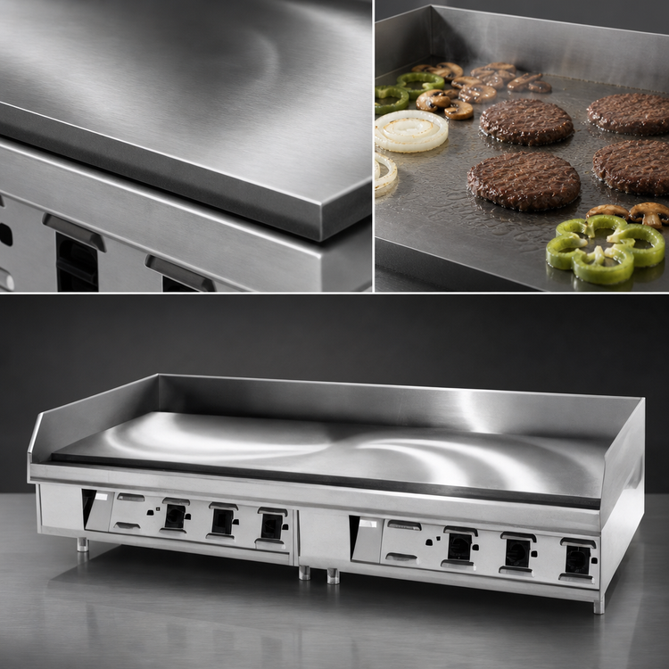 Product image #4 for Lang LG Series 48-Inch Solid State Electric Countertop Griddle with 1-Inch Steel Plate