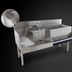 Thumbnail image #4 for Advance Tabco Prestige Uni-Serv 48-Inch Stainless Steel Speed Bar with Left Ice Bin and Blender Recess
