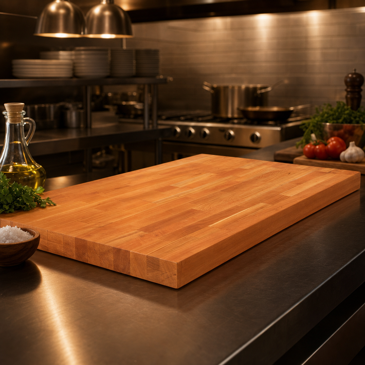 Product image #4 for Boos Block American Cherry Wood Kitchen Countertop with Varnique Finish
