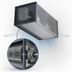Thumbnail image #4 for Berner Industrial IDC14-1060E 60-Inch Heated Direct Drive Electric Air Curtain