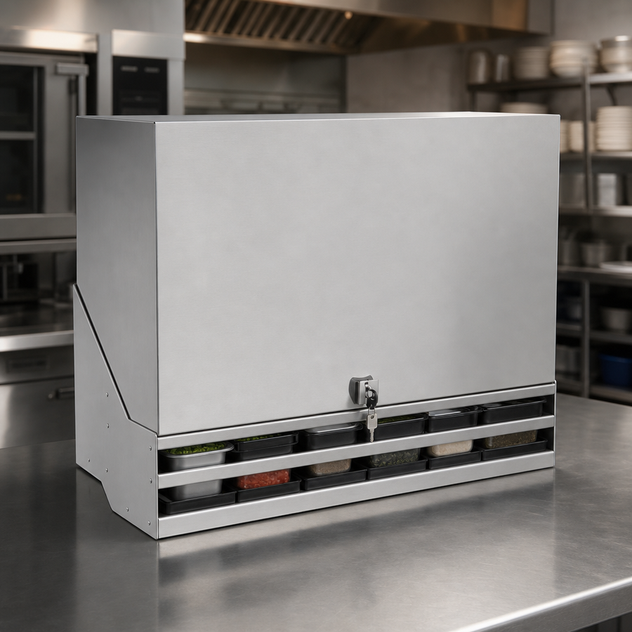 Locking Stainless Steel Cover