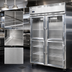 Thumbnail image #4 for Continental Refrigerator 2FSNSSGDHD Two-Section Shallow Depth Glass Half-Door Display Freezer