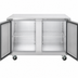 Thumbnail image #4 for Traulsen Dealer's Choice 48-Inch Two-Section Compact Undercounter Freezer with Solid Doors, Left/Left Hinging, Stainless Steel Back