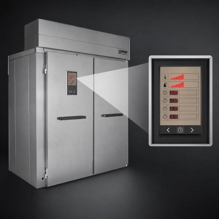 Product image #4 for Baxter PW2S Double Wide Roll-In Proof Box, 100.5-Inch Deep, Electric Heat, Without Floor