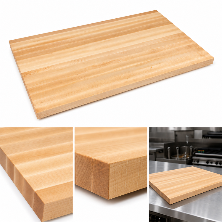Product image #4 for Boos Block 36 x 27 x 1-1/2-Inch Edge Grain Maple Kitchen Countertop with Varnique Finish