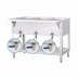 Thumbnail image #4 for Aerohot Electric Hot Food Station with 3 Sealed Wells, Open Base, and Carving Board