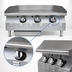 Thumbnail image #4 for RedHots Chef's Line Extra-Deep 48-Inch Countertop LP Gas Griddle with Manual Controls