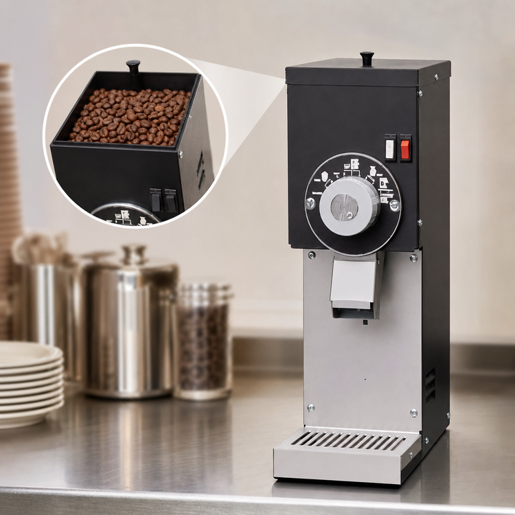 Product image #4 for Grindmaster Beverage 800 Series Retail Coffee Grinder with 1.5 lb Hopper
