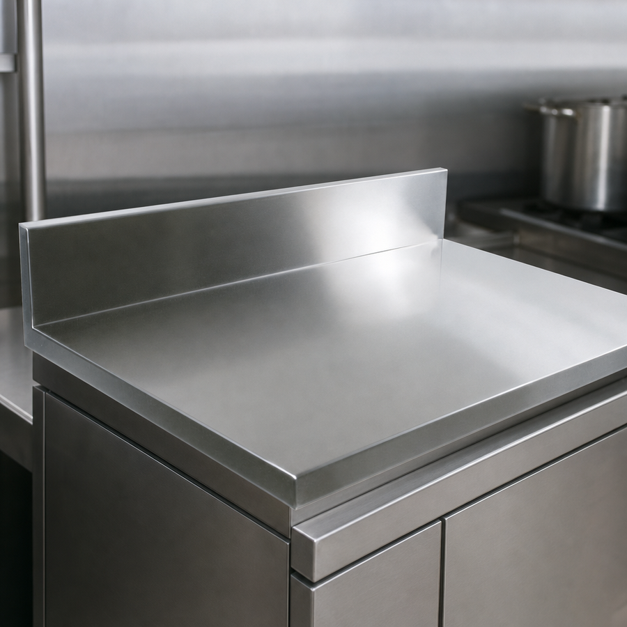 16-Gauge Stainless Steel Top