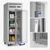 Thumbnail image #4 for Everest Refrigeration ESGR1 One-Section Glass Door Reach-In Refrigerator, 29-1/4 Inch Wide, 23 Cu. Ft., Top-Mounted Self-Contained